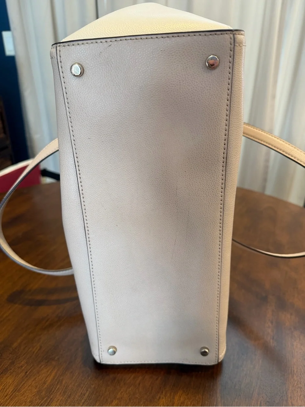 Kate Spade New York Leather Colorblock Zip Tote Purse, Lined